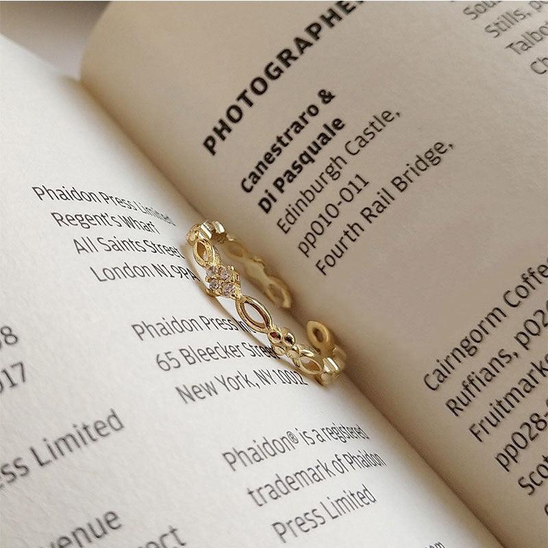 Barockring - Judith (massives Silber)