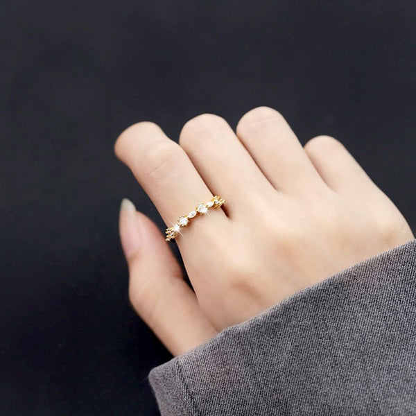 Barockring - Kaleigh (massives Silber)