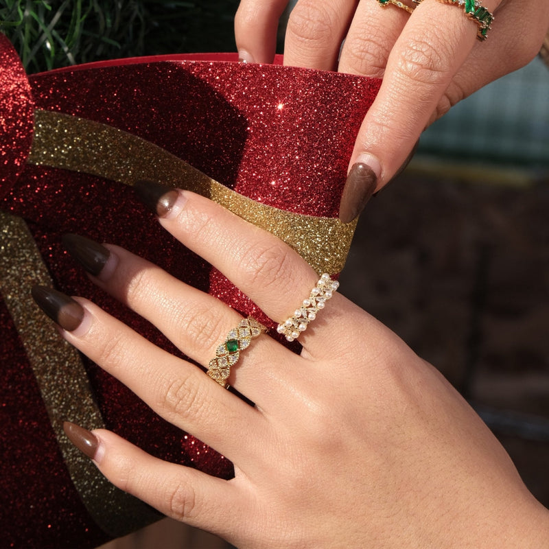 Barockring – Leslie (2 Stile)