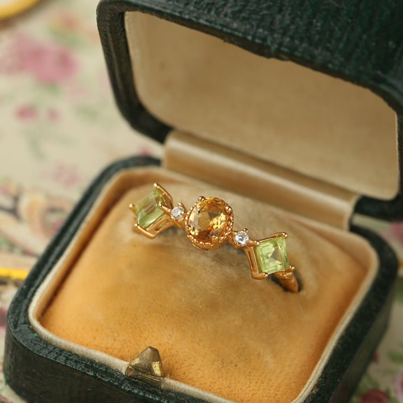 Barockring - Lina (massives Silber)