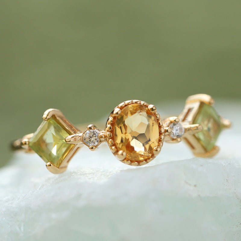 Barockring - Lina (massives Silber)