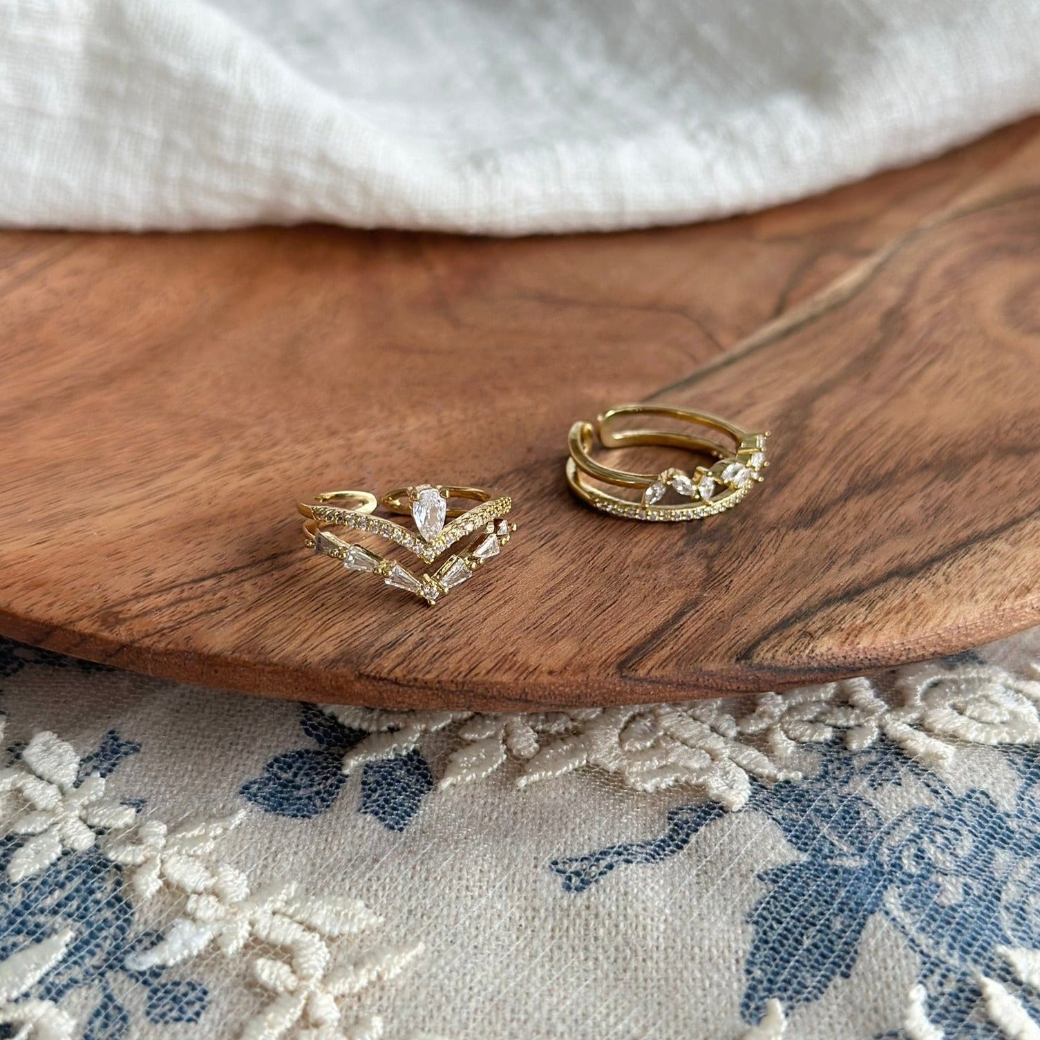 Barockes Ringset - Lucille