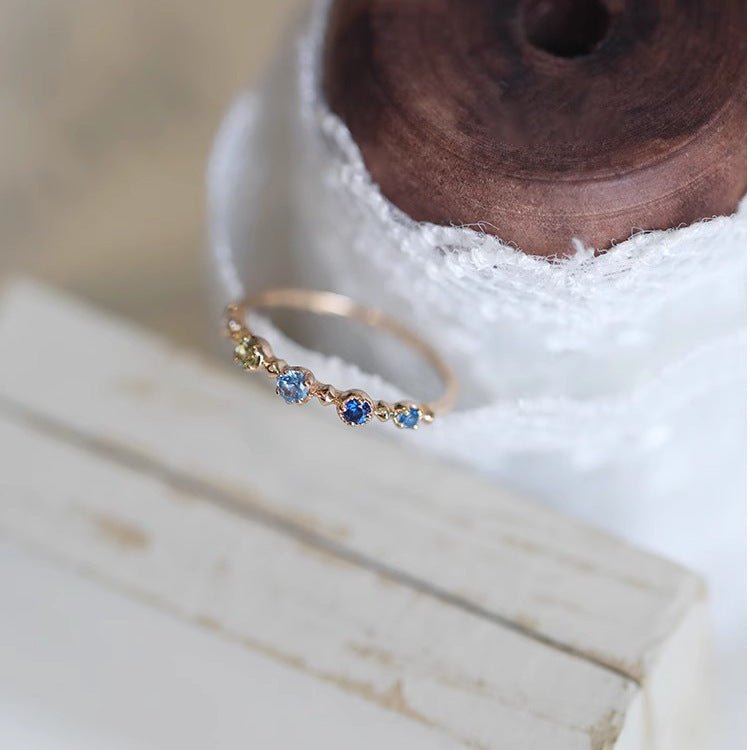 Barockring - Shirley (massives Silber)