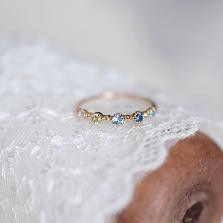 Barockring - Shirley (massives Silber)