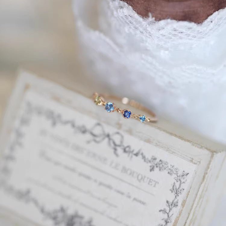 Barockring - Shirley (massives Silber)