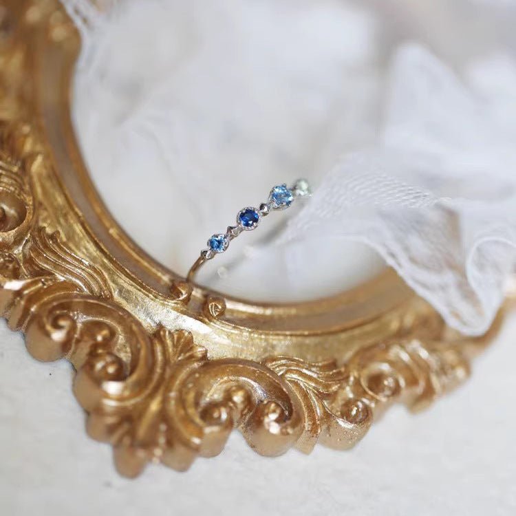 Barockring - Shirley (massives Silber)