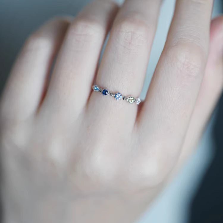 Barockring - Shirley (massives Silber)