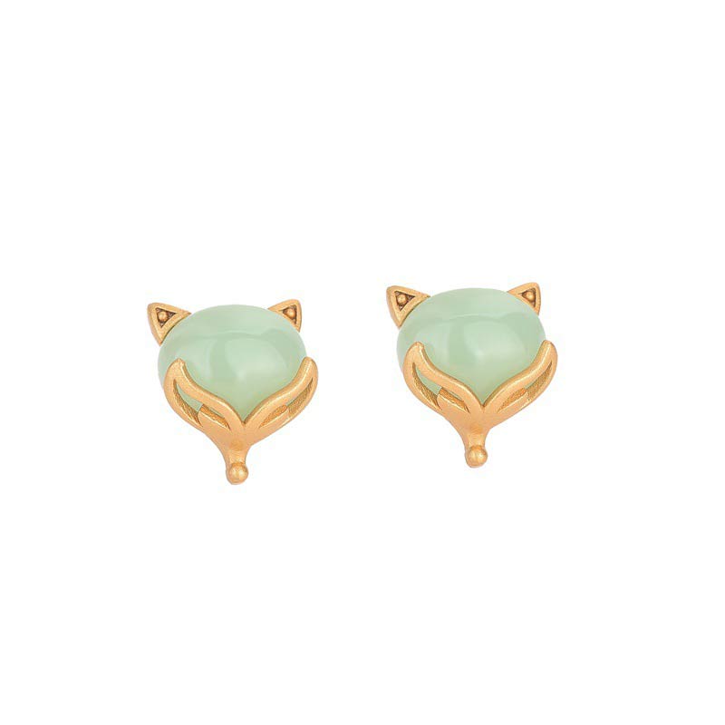 Carmiora FengShui Jade Glücksohrringe