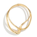Schickes Statement Choker & Armband in Gold & Silber