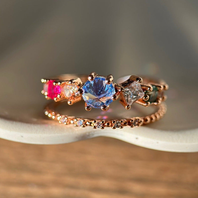 Blauer Traumring - Maia