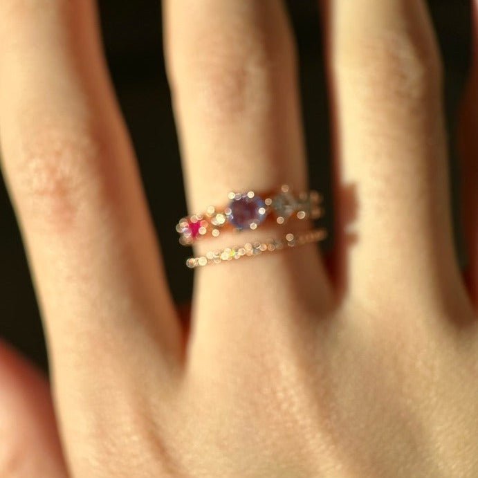 Blauer Traumring - Maia