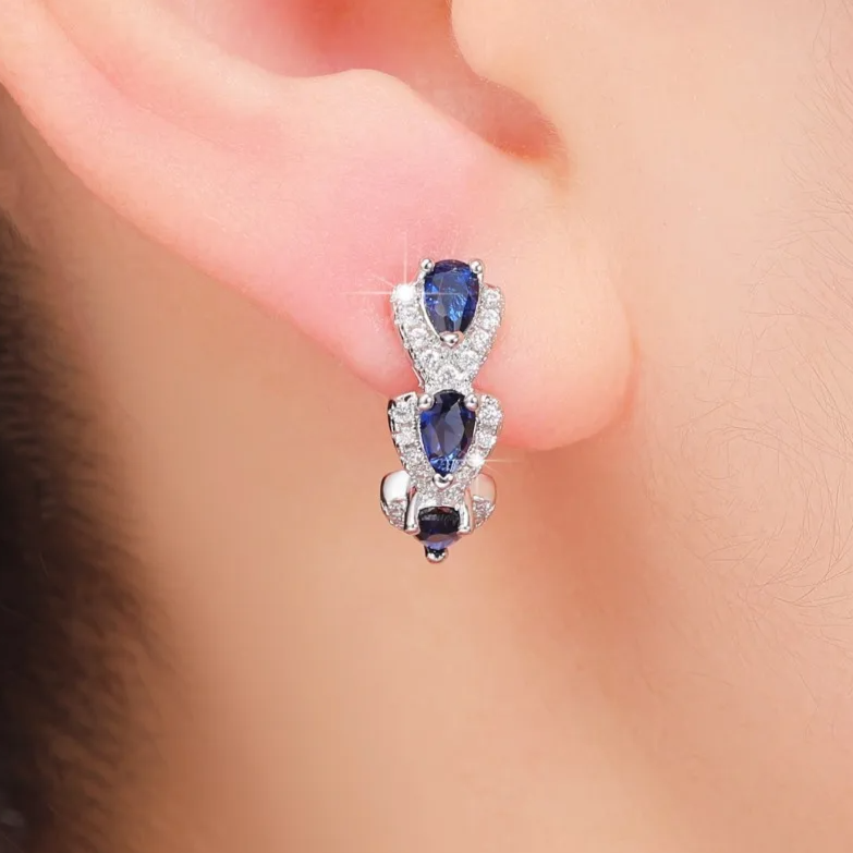 Carmiora - Celestial CZ-Ohrringe