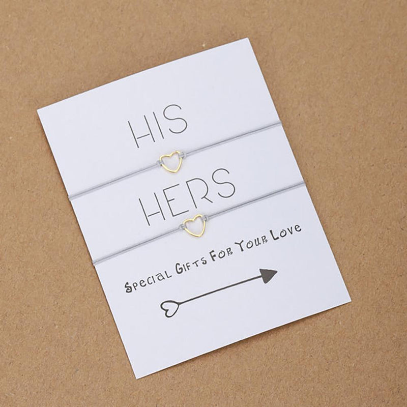 Verstellbare Strings of Fate-Paararmbänder