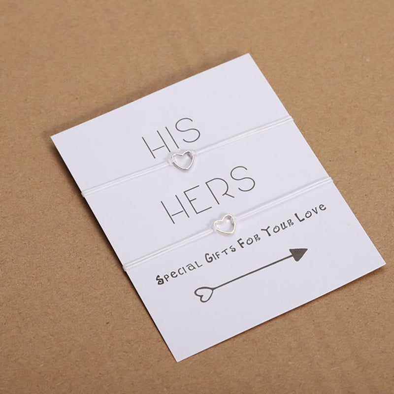 Verstellbare Strings of Fate-Paararmbänder