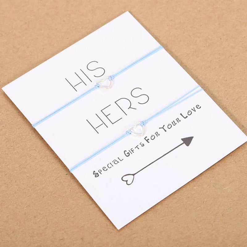 Verstellbare Strings of Fate-Paararmbänder