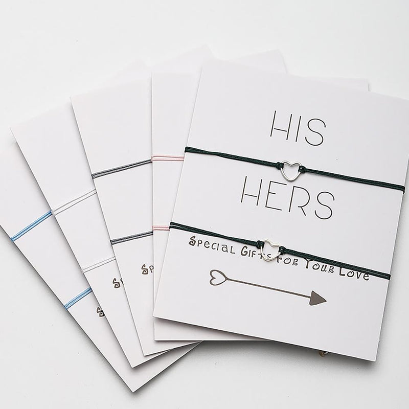 Verstellbare Strings of Fate-Paararmbänder