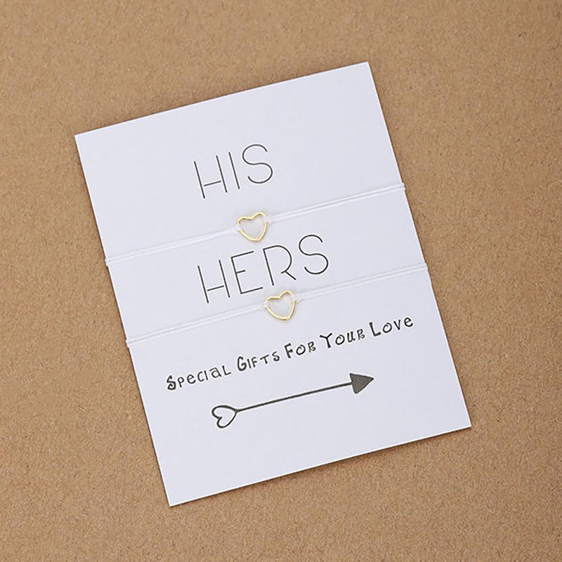 Verstellbare Strings of Fate-Paararmbänder