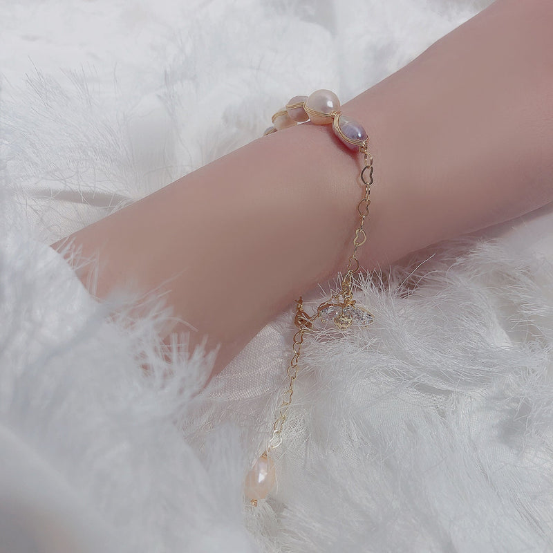 Hummel-Perlenarmband - Pamela