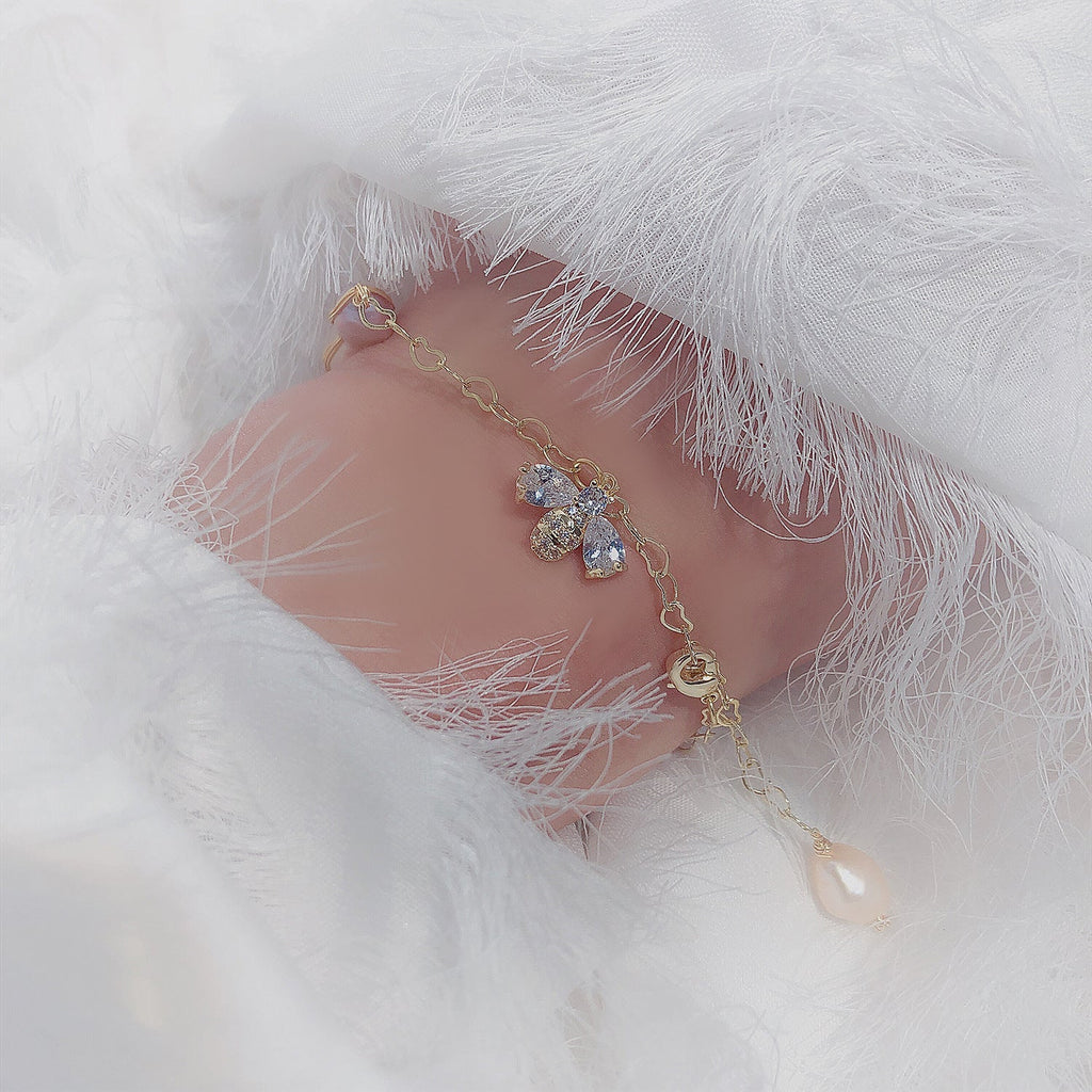 Hummel-Perlenarmband - Pamela