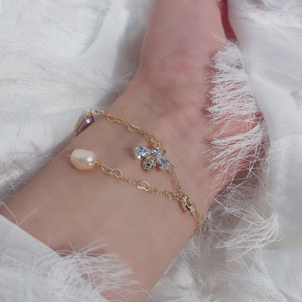 Hummel-Perlenarmband - Pamela