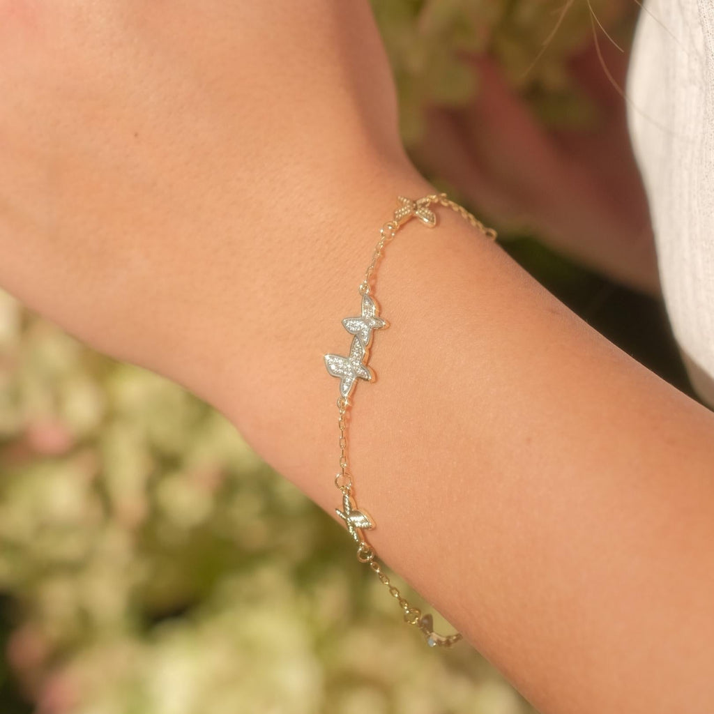 Schmetterlingsarmband - Georgia