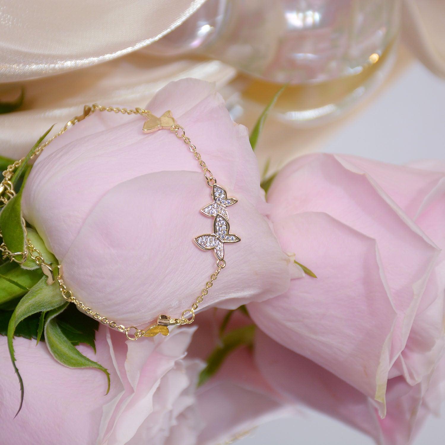 Schmetterlingsarmband - Georgia