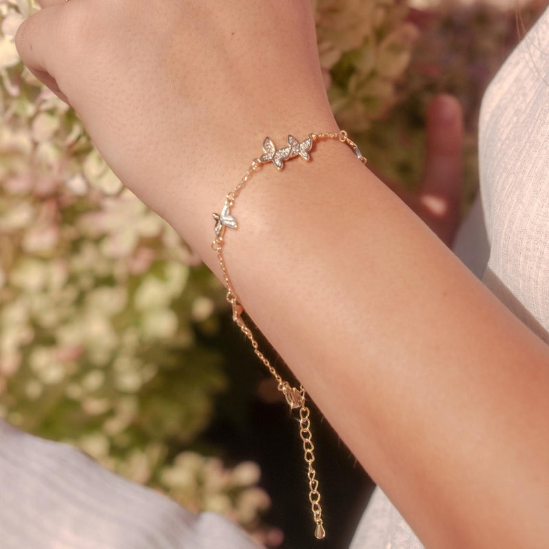 Schmetterlingsarmband - Georgia