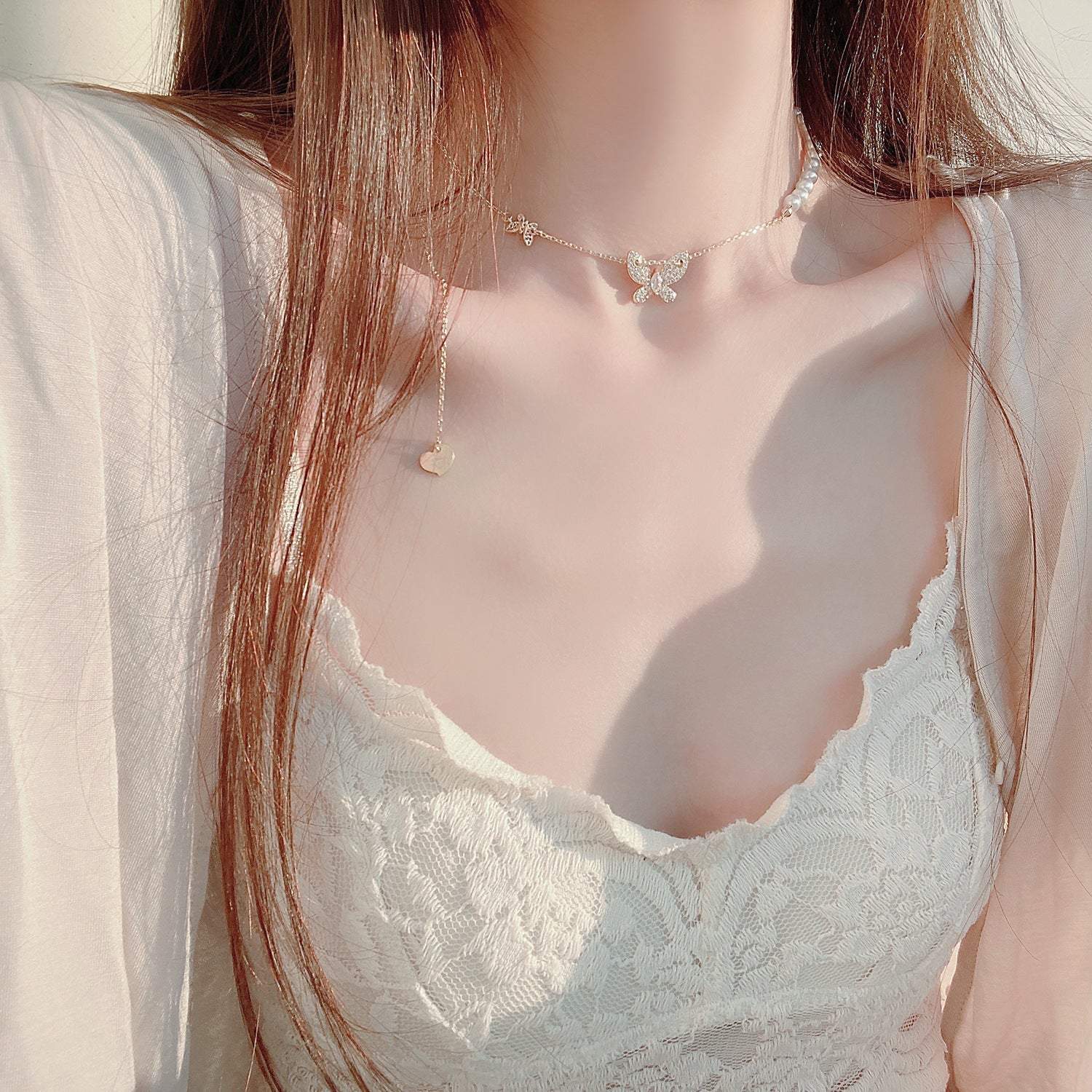 Schmetterlings-Halsband - Katrina