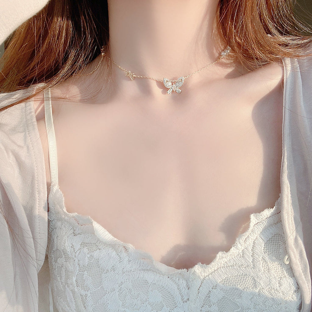 Schmetterlings-Halsband - Katrina
