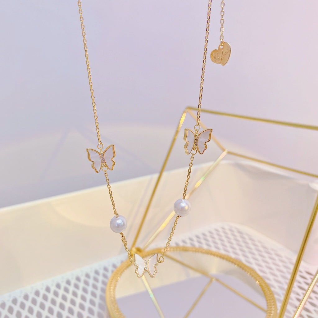 Schmetterlings-Halsband - Tracey