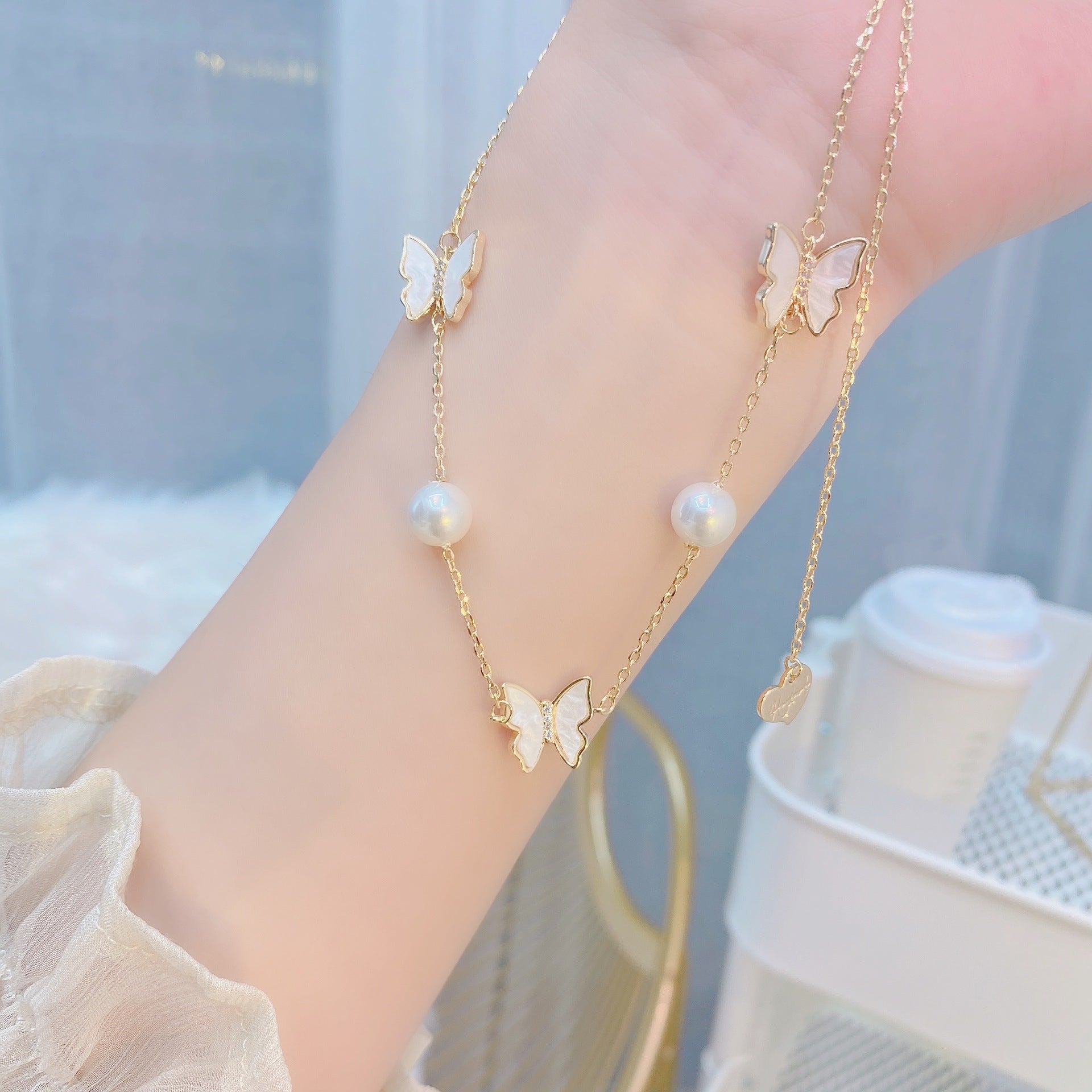 Schmetterlings-Halsband - Tracey