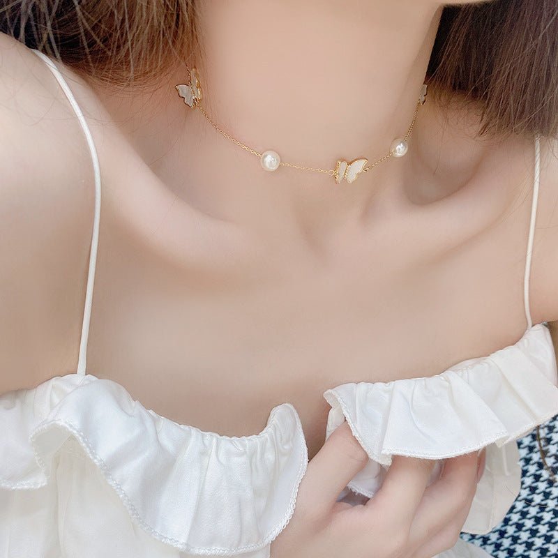 Schmetterlings-Halsband - Tracey