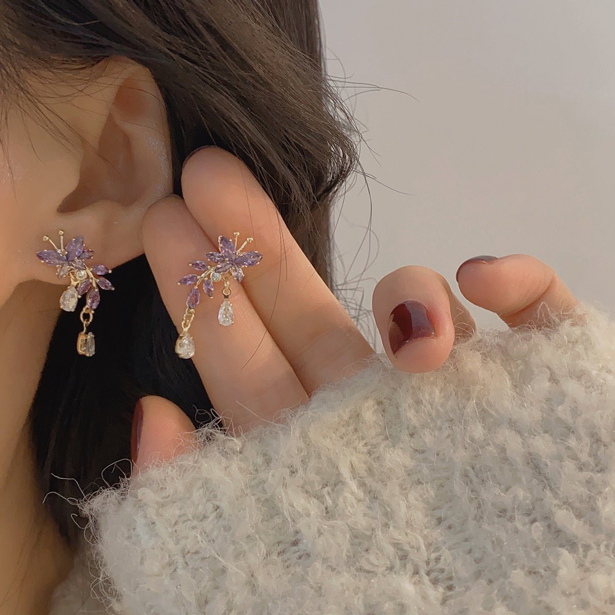 Schmetterlings-Ohrhänger - Addison