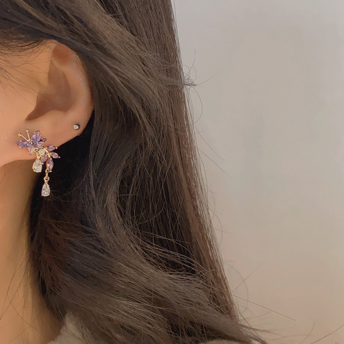 Schmetterlings-Ohrhänger - Addison