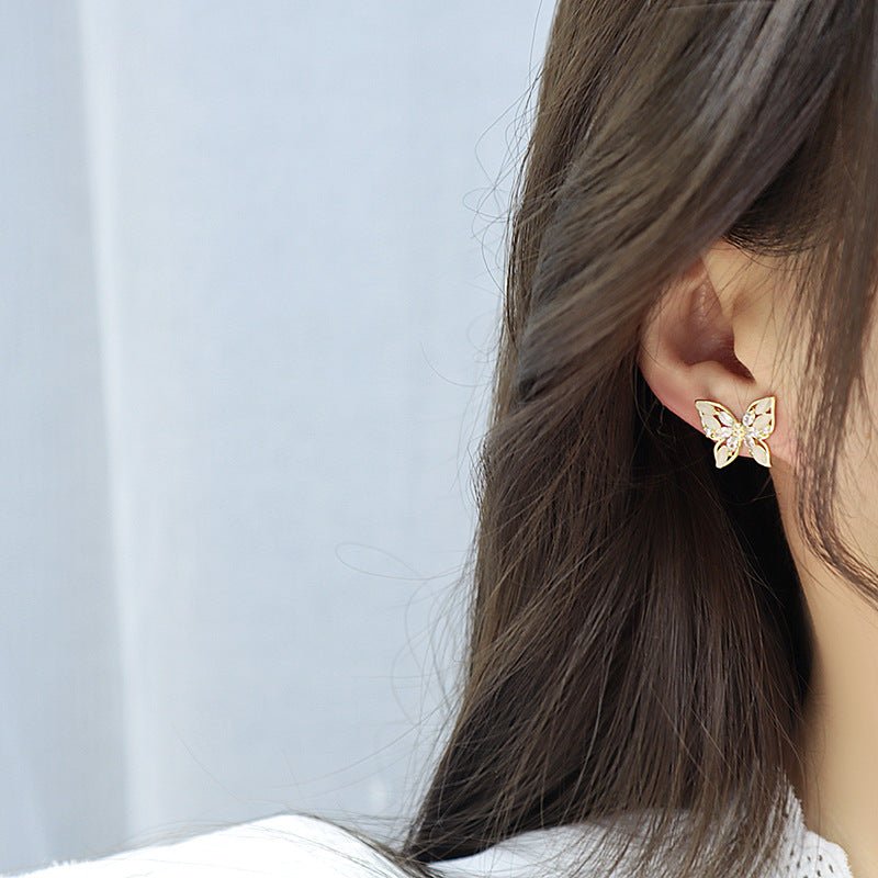 Schmetterlings-Ohrhänger - Leilani