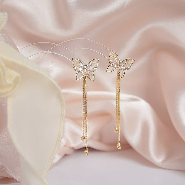 Schmetterlings-Ohrhänger - Leilani