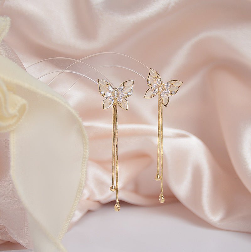 Schmetterlings-Ohrhänger - Leilani