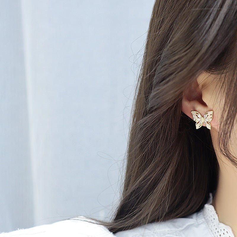 Schmetterlings-Ohrhänger - Leilani