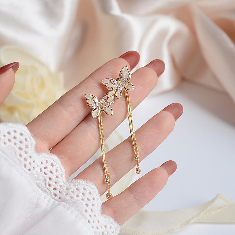 Schmetterlings-Ohrhänger - Leilani