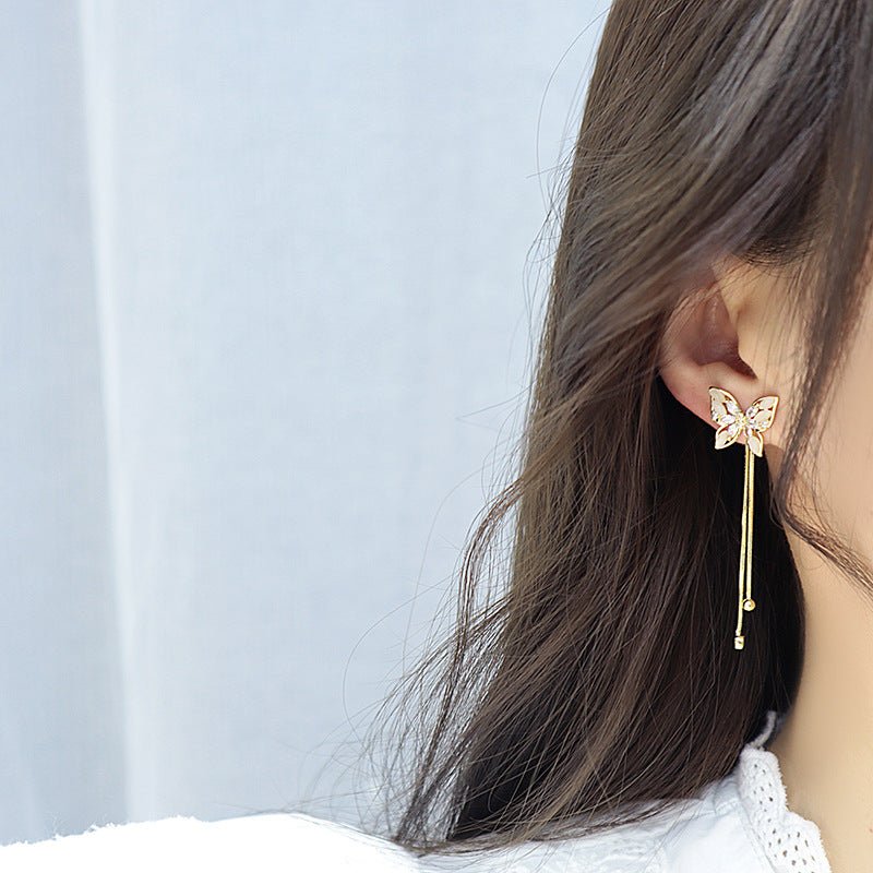 Schmetterlings-Ohrhänger - Leilani