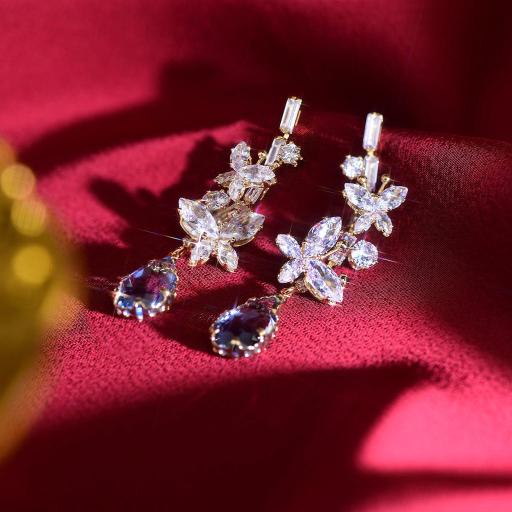 Schmetterlings-Ohrhänger - Yolanda