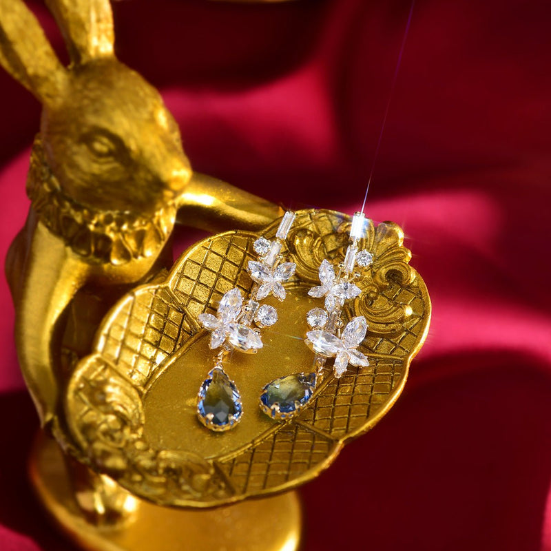 Schmetterlings-Ohrhänger - Yolanda