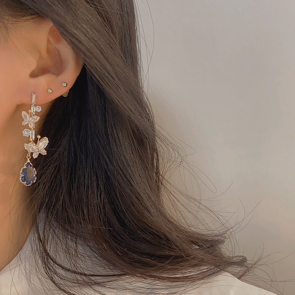 Schmetterlings-Ohrhänger - Yolanda