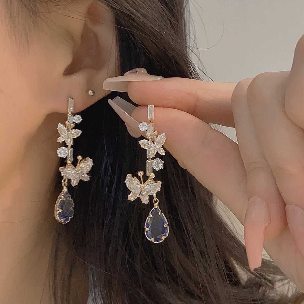 Schmetterlings-Ohrhänger - Yolanda