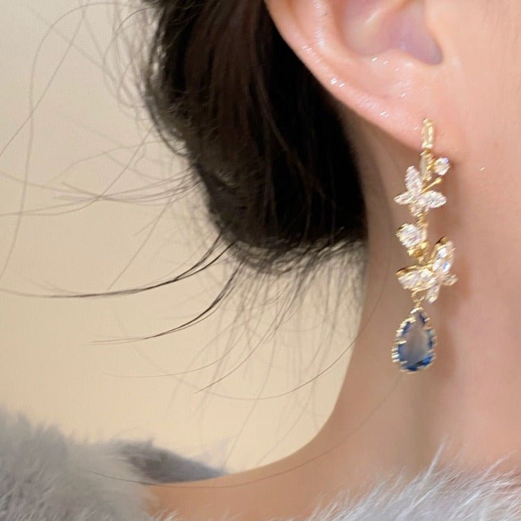 Schmetterlings-Ohrhänger - Yolanda