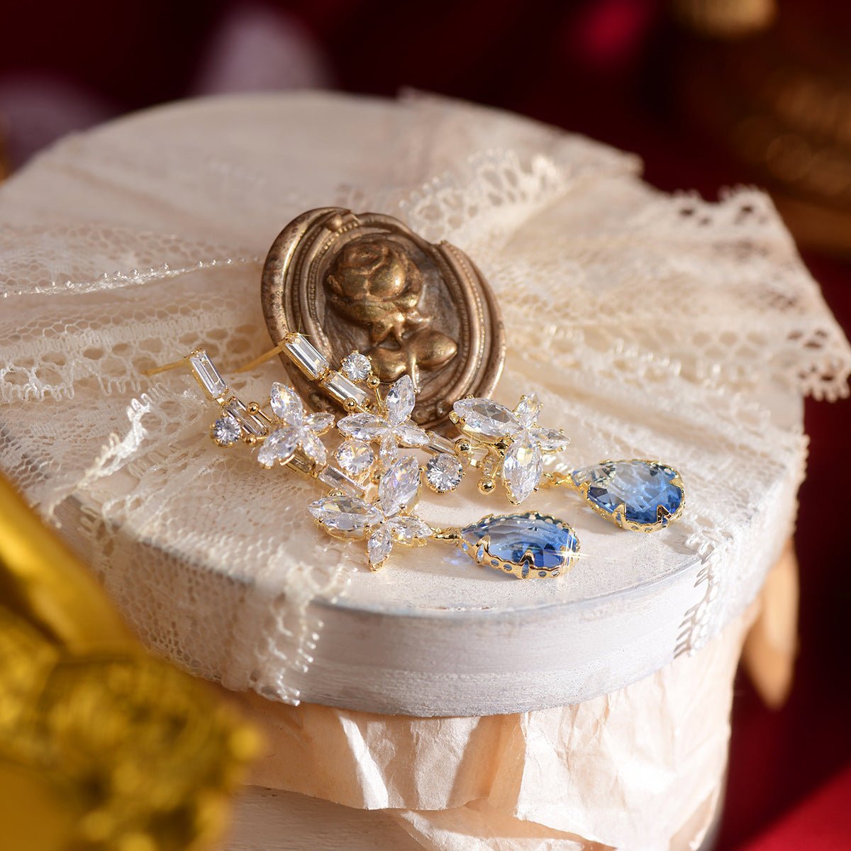 Schmetterlings-Ohrhänger - Yolanda