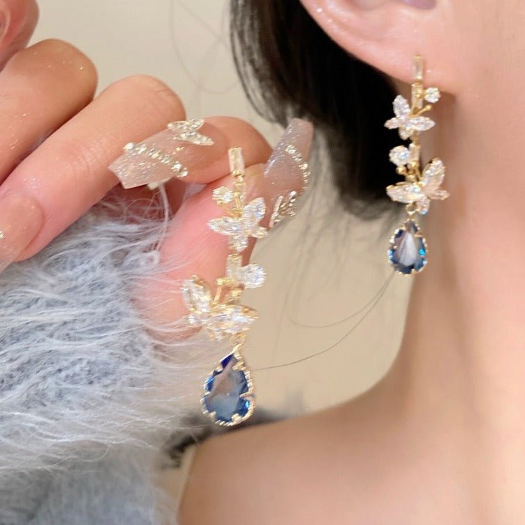 Schmetterlings-Ohrhänger - Yolanda