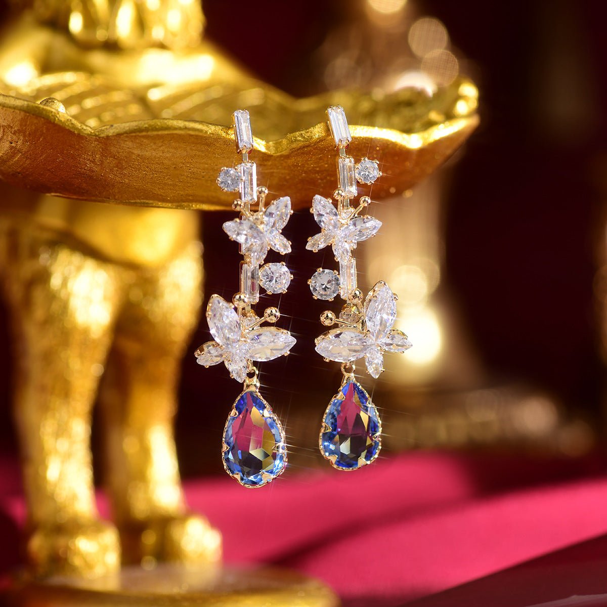 Schmetterlings-Ohrhänger - Yolanda