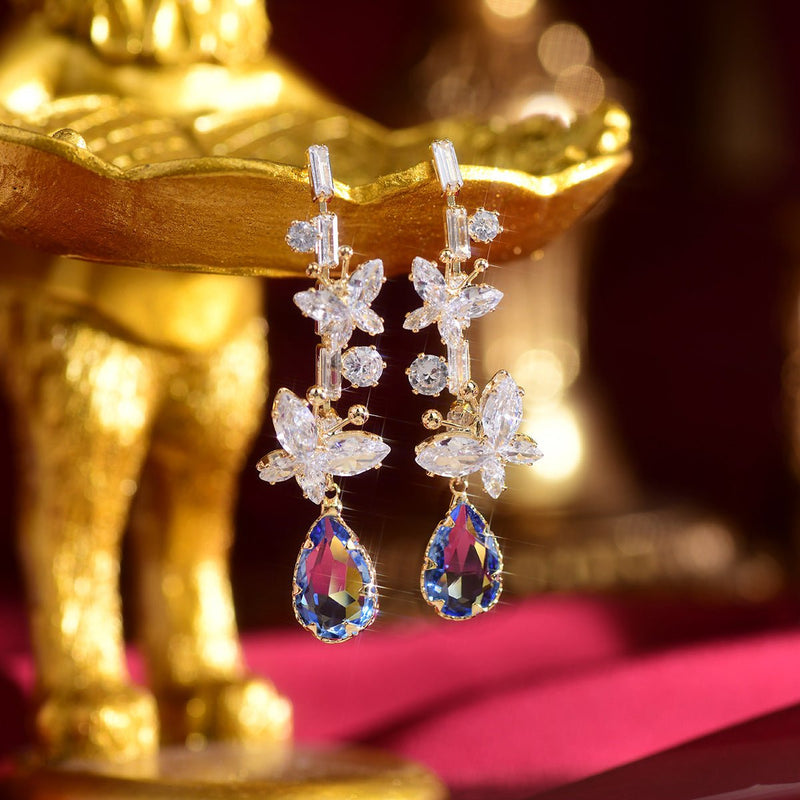 Schmetterlings-Ohrhänger - Yolanda