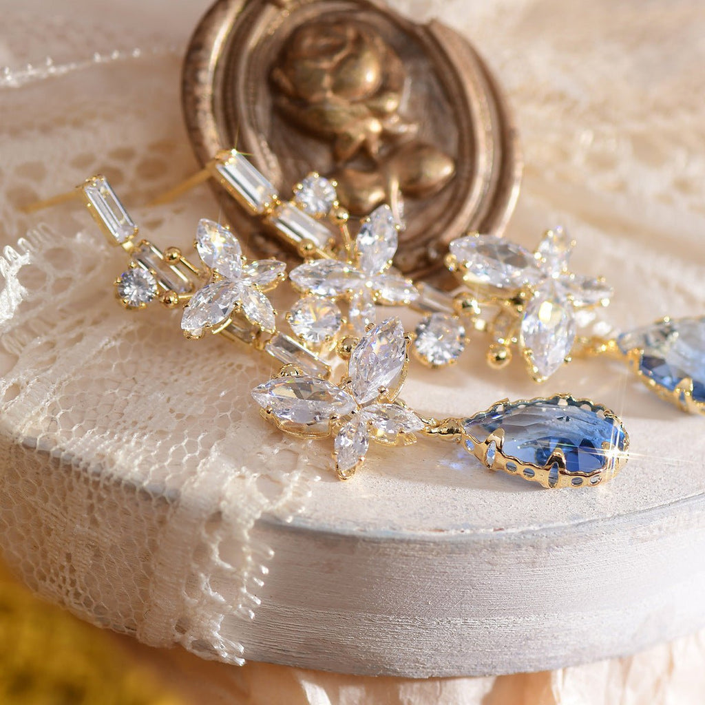 Schmetterlings-Ohrhänger - Yolanda